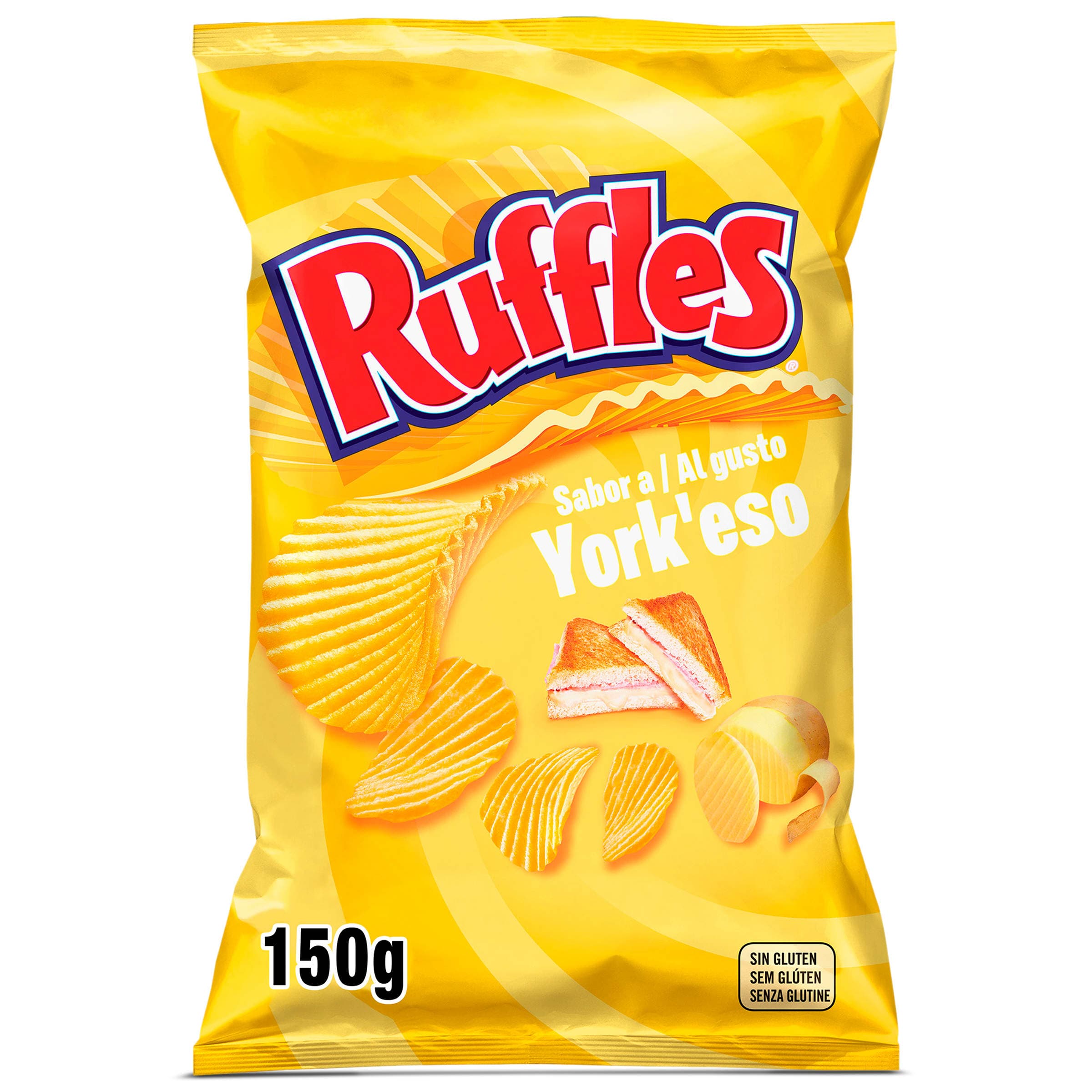 Ruffles york queso 150 g