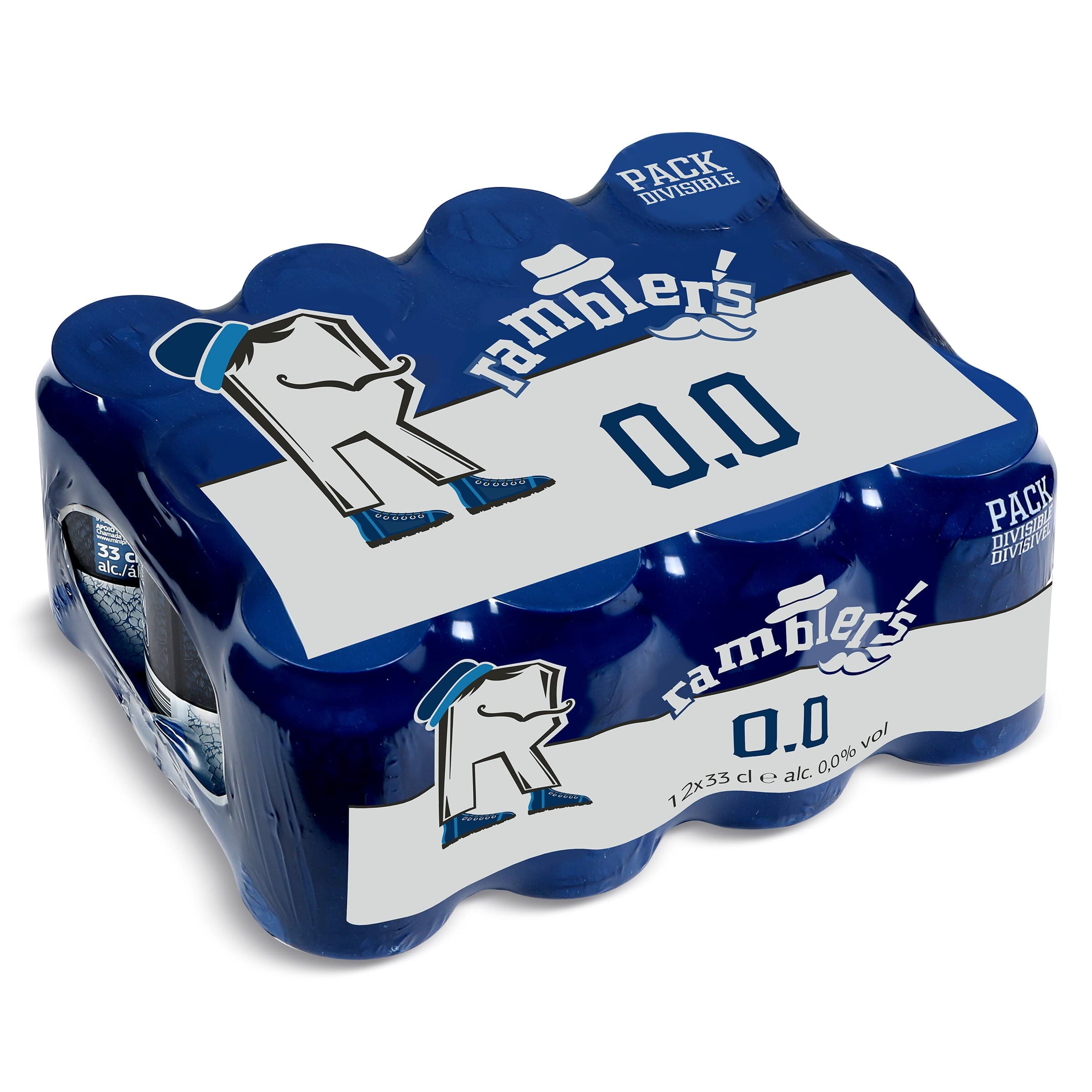 Cerveza 0,0% alcohol Dia Ramblers pack 12 x 33 cl