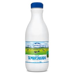 Leche semidesnatada Central Lechera Asturiana botella 1.5 L