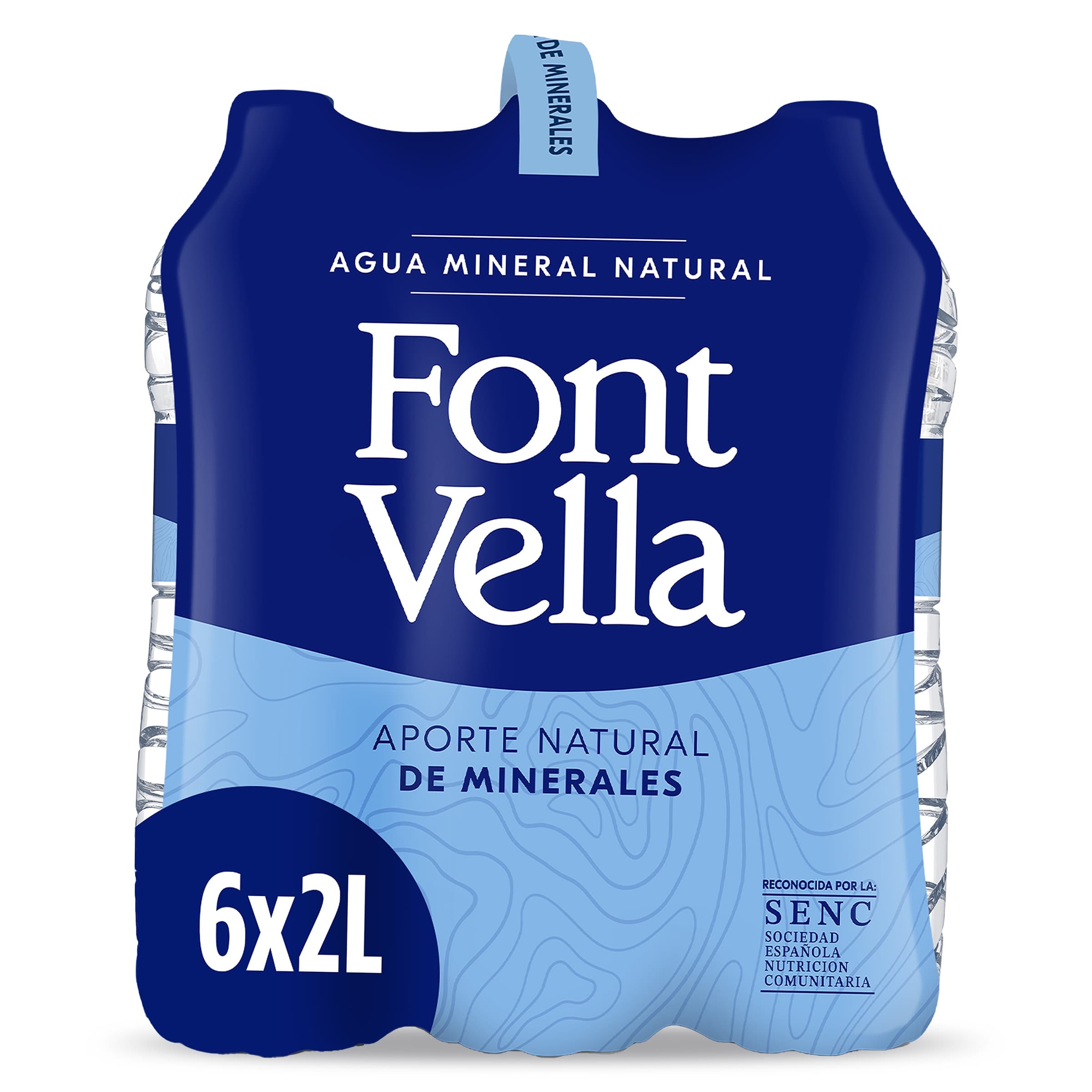 Agua mineral Font Vella pack 6 x 2 L