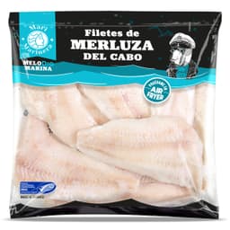 Filetes de merluza del cabo sin piel MSC Dia Mari Marinera 600 g