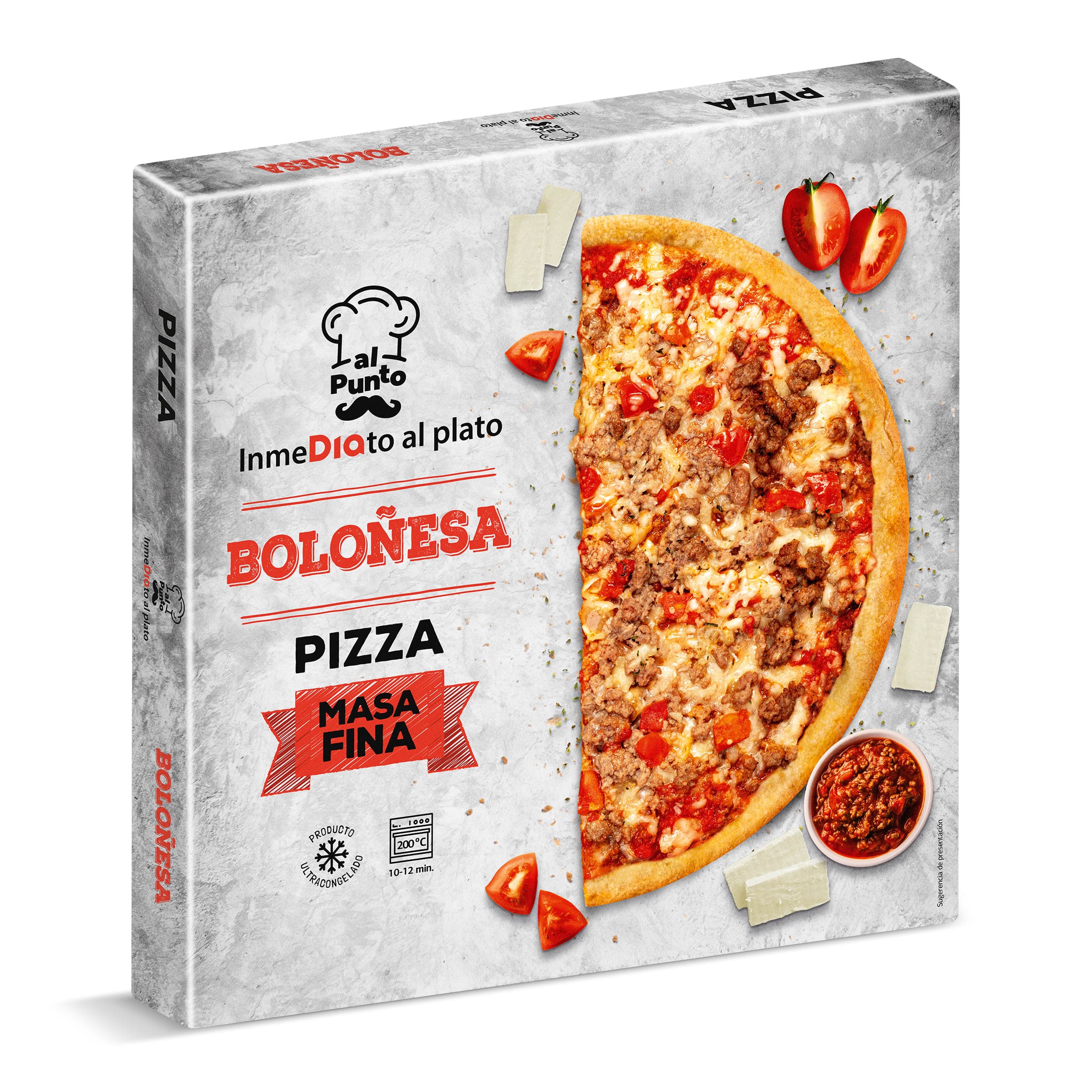 Pizza boloñesa Dia Al Punto 375 g